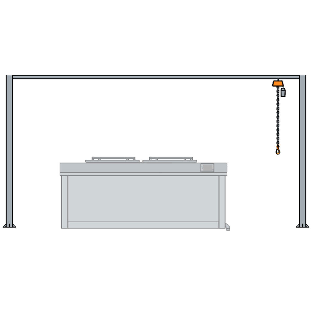 Lifting device Metos SousVide bath 2x126
