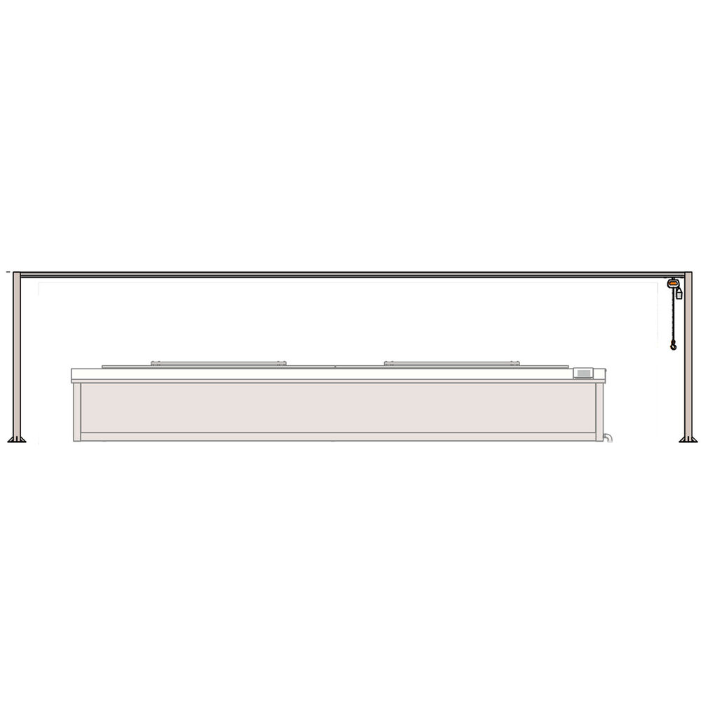 Lifting device Metos Sous Vide bath 1000kg