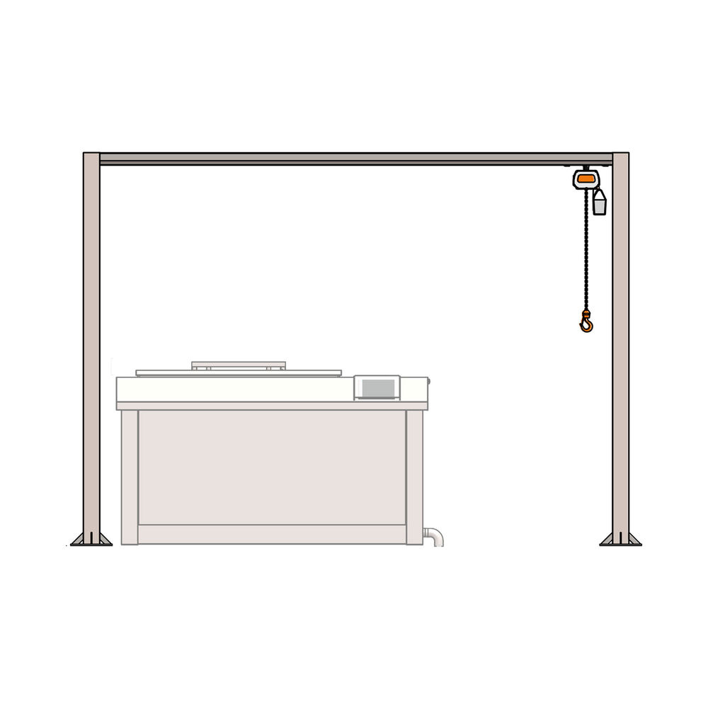 Lifting device Metos Cooling bath 190kg